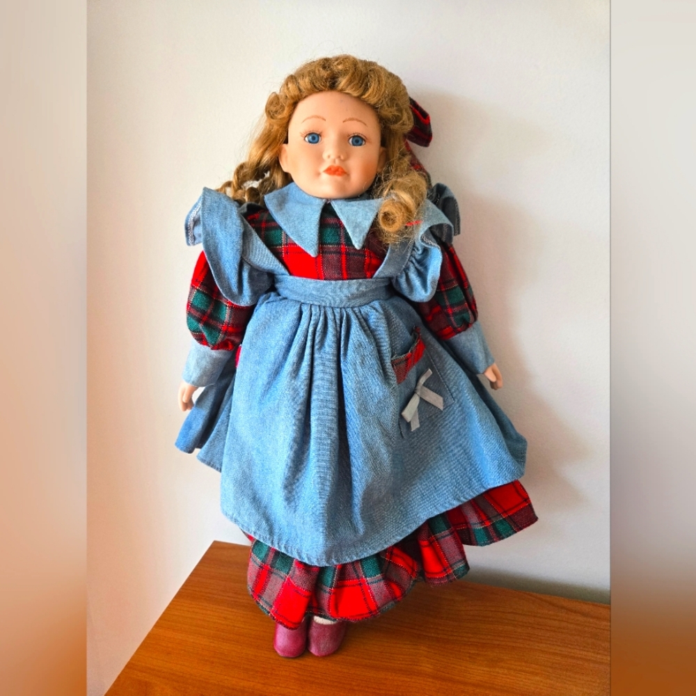 Vintage Porcelain Doll